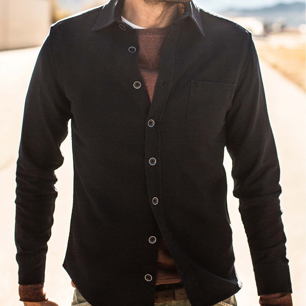The Mechanic Shirt
in Black